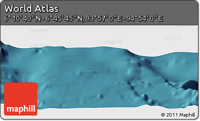 Satellite Panoramic Map of the Area around 6° 28' 13" N, 94° 25' 30" E