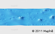 Physical Panoramic Map of the area around 6° 28' 13" N, 97° 40' 30" W