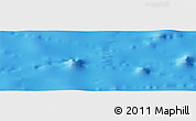 Shaded Relief Panoramic Map of the area around 6° 28' 13" N, 97° 40' 30" W