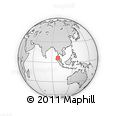 Outline Map of the Area around 6° 28' 13" N, 98° 40' 30" E, rectangular outline