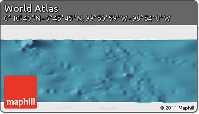 Satellite Panoramic Map of the Area around 6° 28' 13" N, 99° 22' 30" W