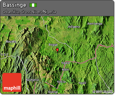 Satellite 3D Map of Bassinge