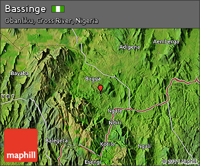 Satellite 3D Map of Bassinge