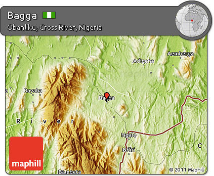 Physical Map of Bagga