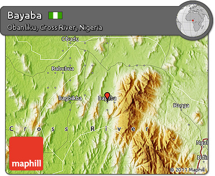 Physical Map of Bayaba