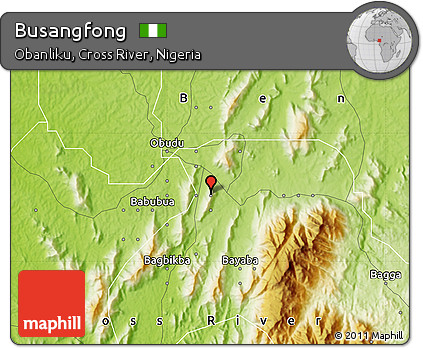 Physical Map of Busangfong