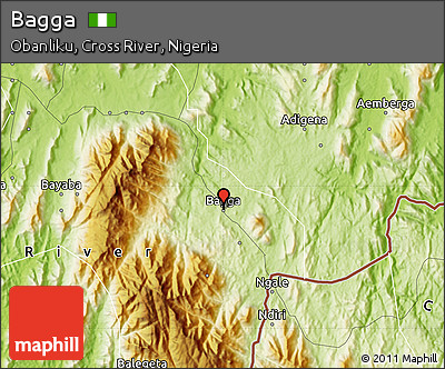 Physical Map of Bagga