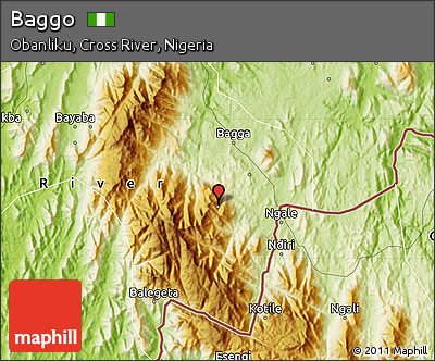 Physical Map of Baggo