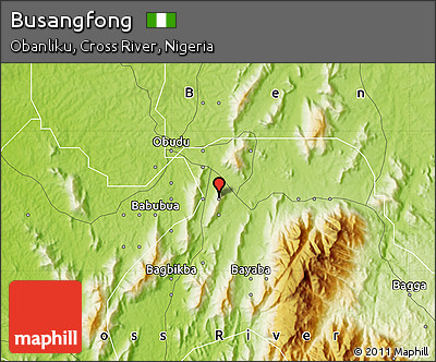 Physical Map of Busangfong