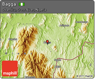 Physical Map of Bagga
