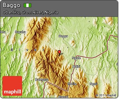 Physical Map of Baggo