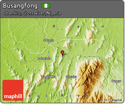 Physical Map of Busangfong