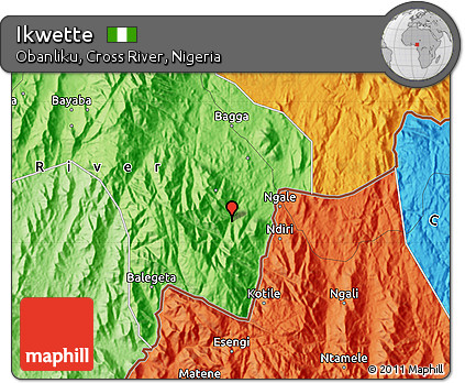Political Map of Ikwette
