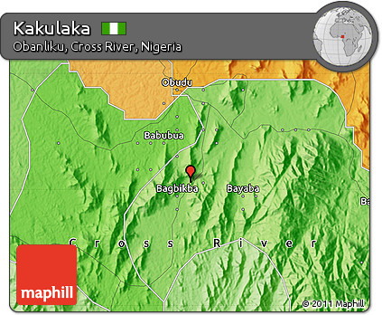Political Map of Kakulaka
