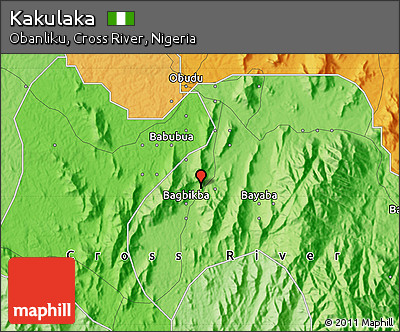 Political Map of Kakulaka