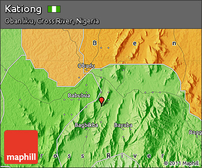 Political Map of Kationg