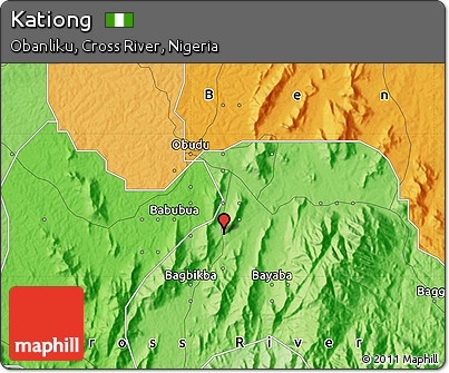 Political Map of Kationg