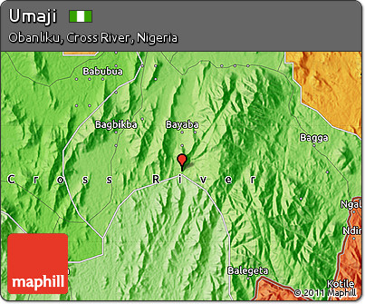 Political Map of Umaji