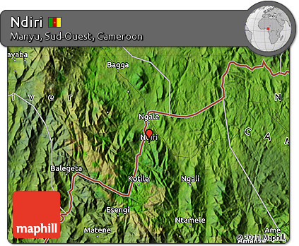 Satellite Map of Ndiri