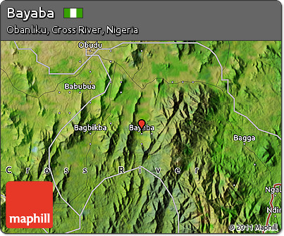 Satellite Map of Bayaba