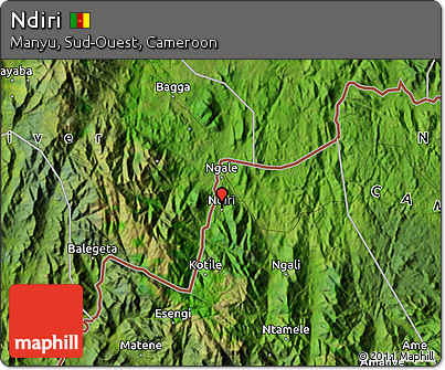 Satellite Map of Ndiri