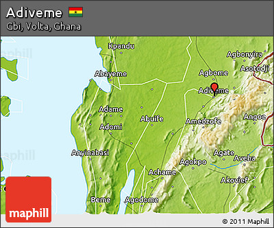 Physical 3D Map of Adiveme