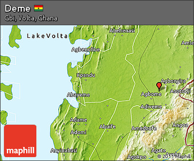 Physical 3D Map of Deme