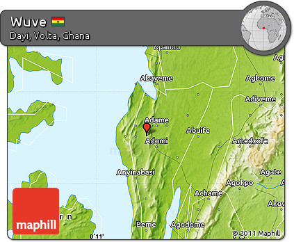 Physical Map of Wuve
