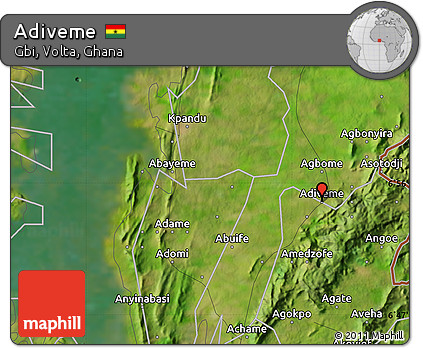 Satellite Map of Adiveme