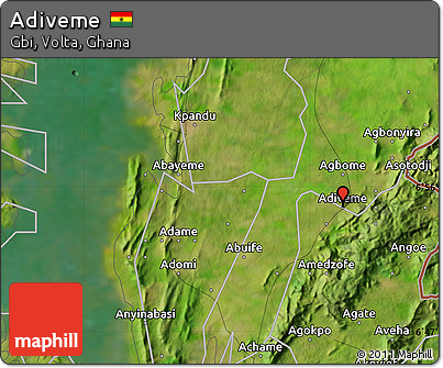 Satellite Map of Adiveme