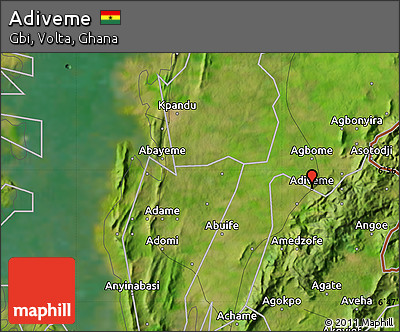 Satellite Map of Adiveme