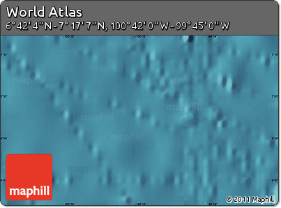 Satellite Map of the Area around 6° 59' 36" N, 100° 13' 29" W