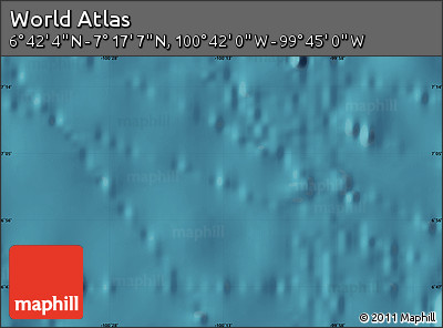 Satellite Map of the Area around 6° 59' 36" N, 100° 13' 29" W