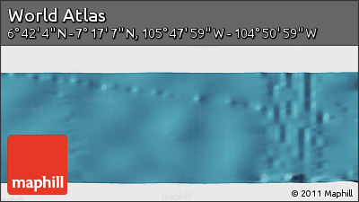 Satellite Panoramic Map of the Area around 6° 59' 36" N, 105° 19' 29" W