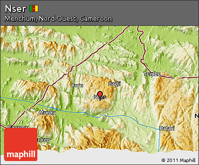 Physical 3D Map of Nser