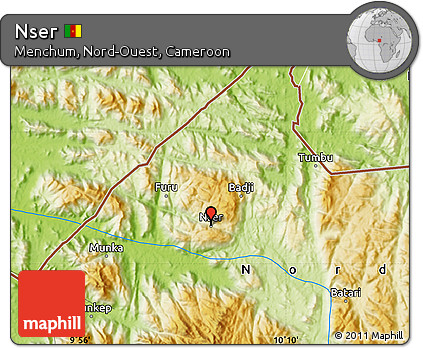 Physical Map of Nser