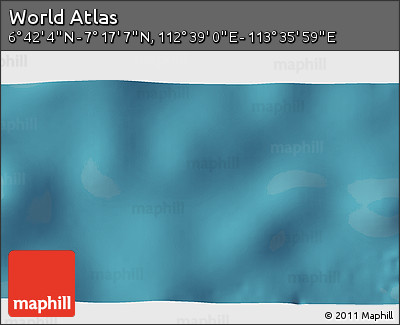 Satellite 3D Map of the Area around 6° 59' 36" N, 113° 7' 30" E