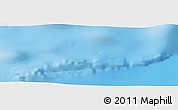 Physical Panoramic Map of the area around 6° 59' 36" N, 113° 58' 29" E