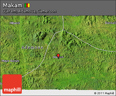 Satellite 3D Map of Makam