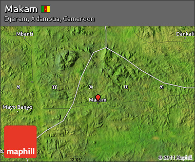 Satellite Map of Makam