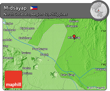 Political Map of Midsayap