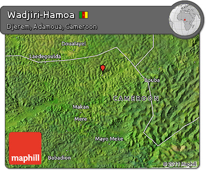 Satellite 3D Map of Wadjiri-Hamoa