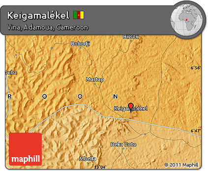 Political Map of Keigamalékel