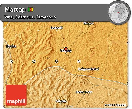 Political Map of Martap