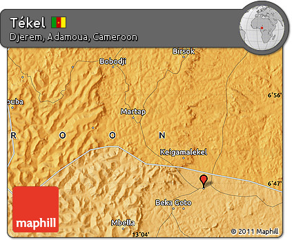 Political Map of Tékel