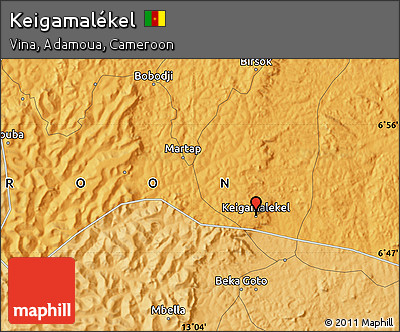 Political Map of Keigamalékel