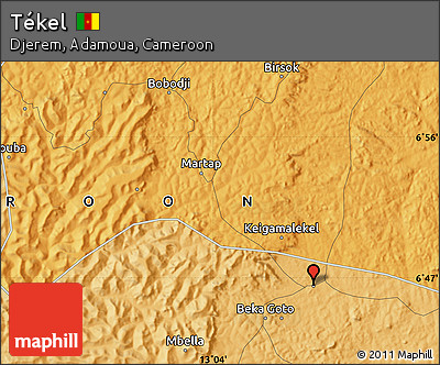 Political Map of Tékel