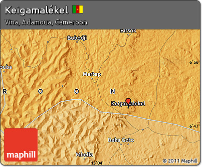 Political Map of Keigamalékel