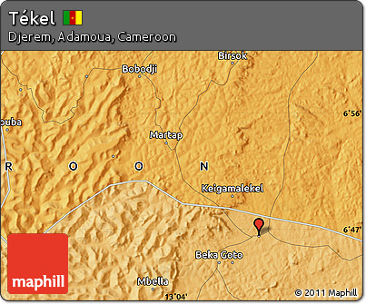 Political Map of Tékel