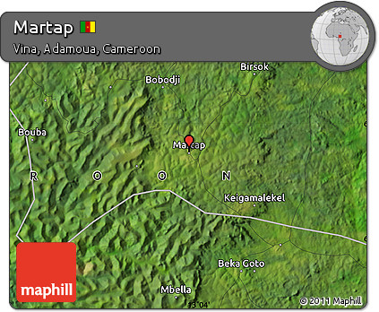 Satellite Map of Martap